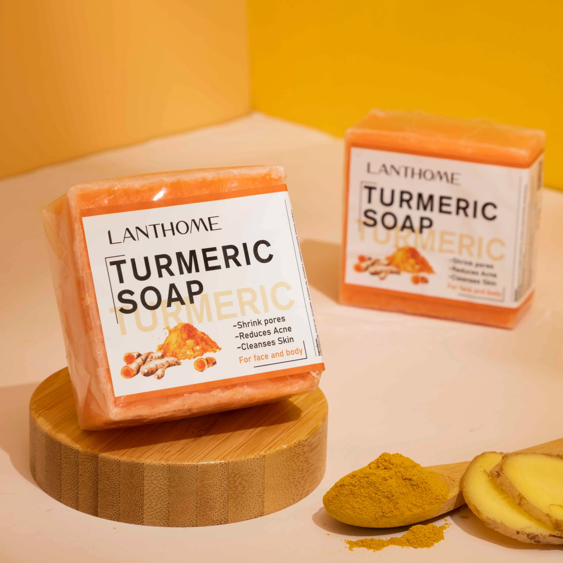 Turmeric Soap with Ginger