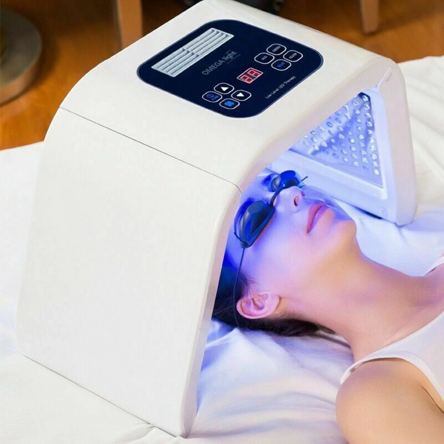 LED Home Light Therapy Facial Treatment for Skin Rejuvenation